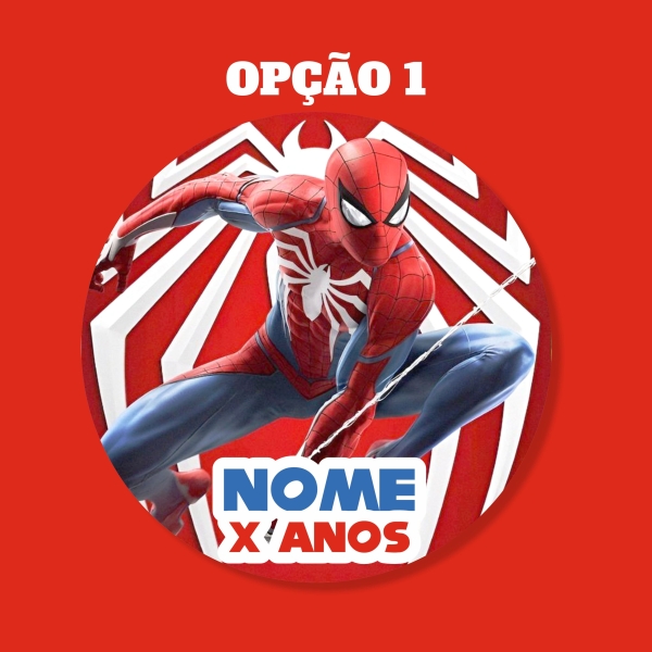 Adesivo Redondo Homem Aranha - Image 2