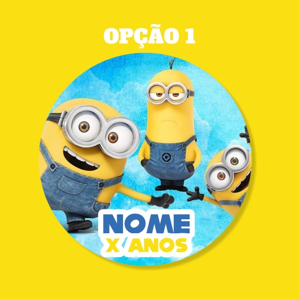 Adesivo Redondo Minions - Image 2