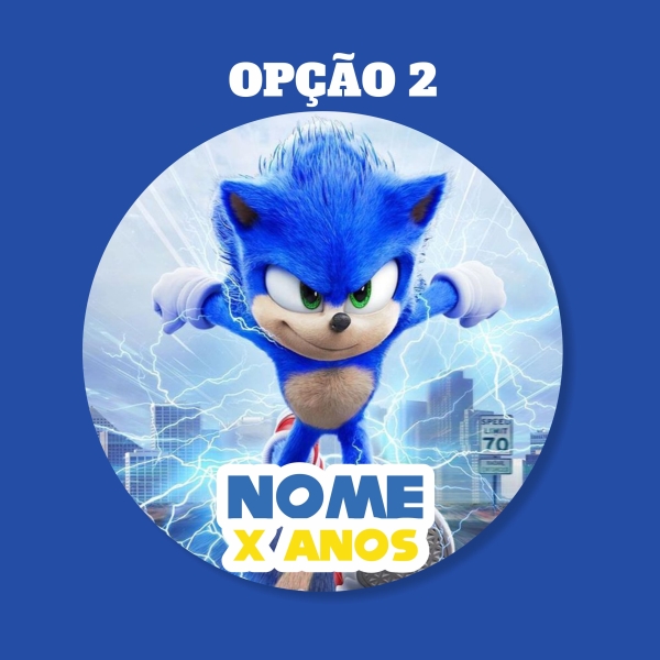Adesivo Redondo Sonic - Image 3
